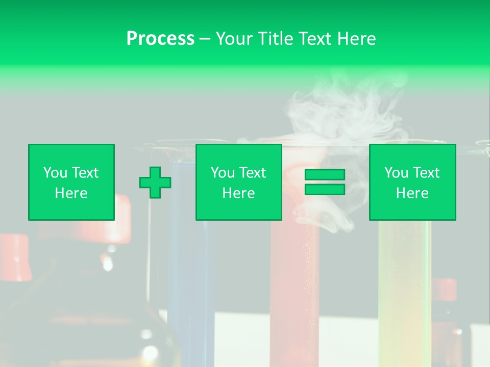 Supply Switch White PowerPoint Template