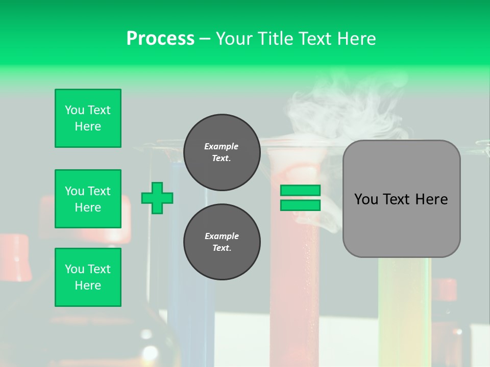 Supply Switch White PowerPoint Template