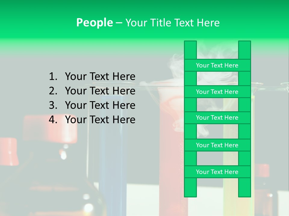Supply Switch White PowerPoint Template