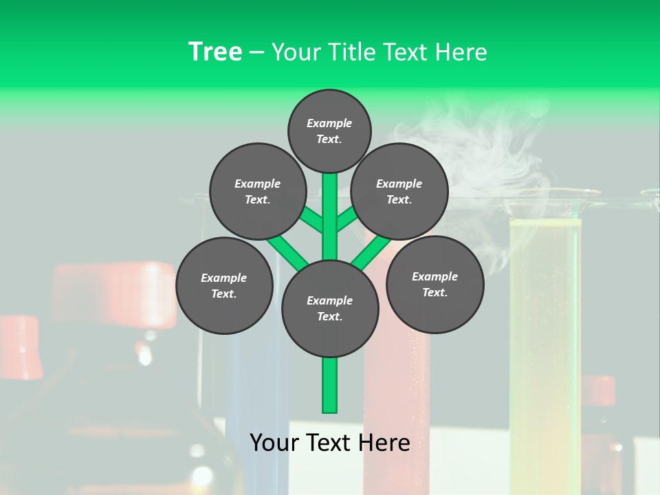Supply Switch White PowerPoint Template