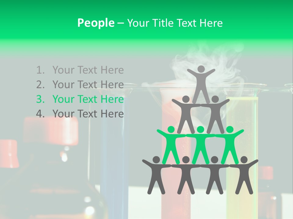 Supply Switch White PowerPoint Template