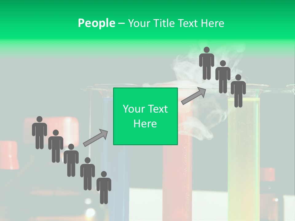 Supply Switch White PowerPoint Template