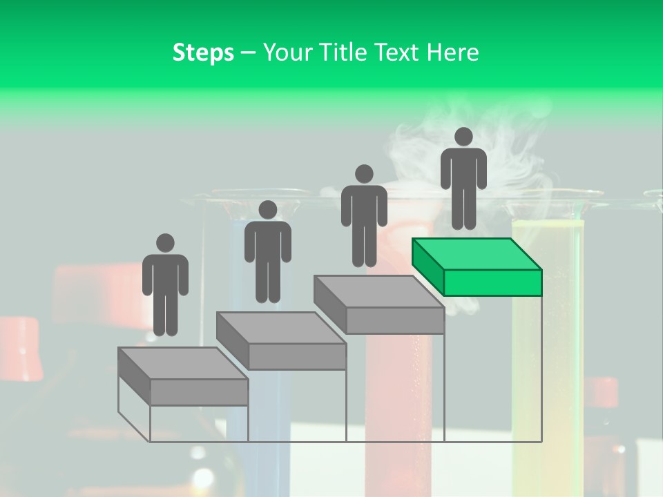 Supply Switch White PowerPoint Template