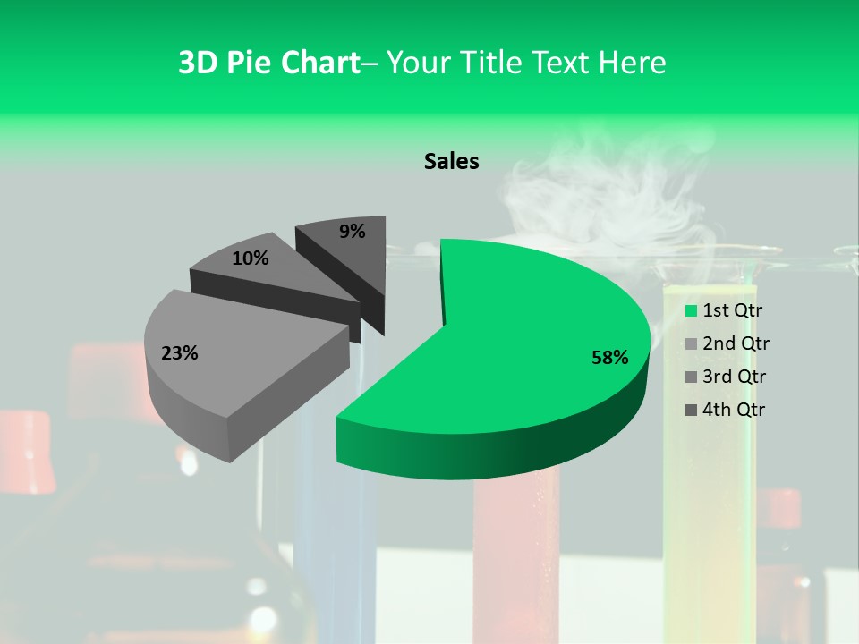 Supply Switch White PowerPoint Template