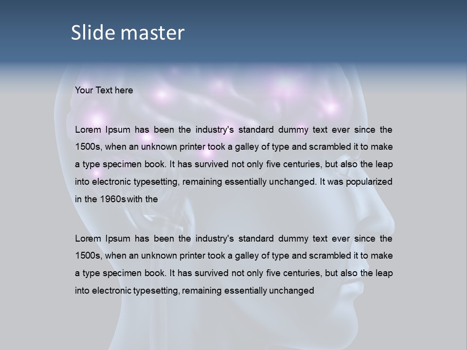 Industry Switch System PowerPoint Template