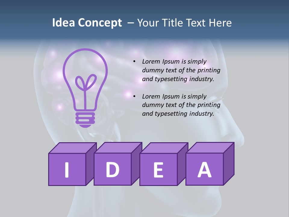 Industry Switch System PowerPoint Template