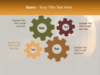 Supply Technology Electric PowerPoint Template