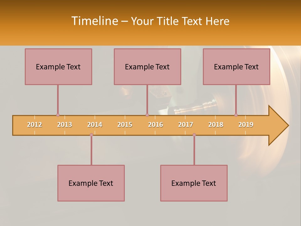 Supply Technology Electric PowerPoint Template
