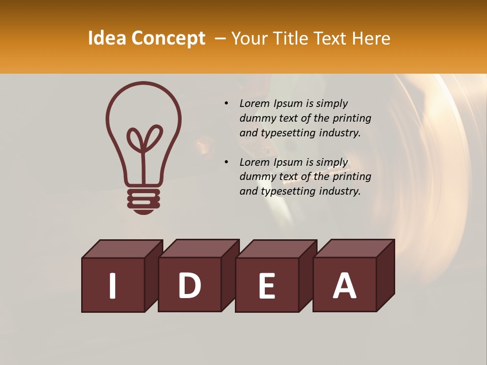 Supply Technology Electric PowerPoint Template