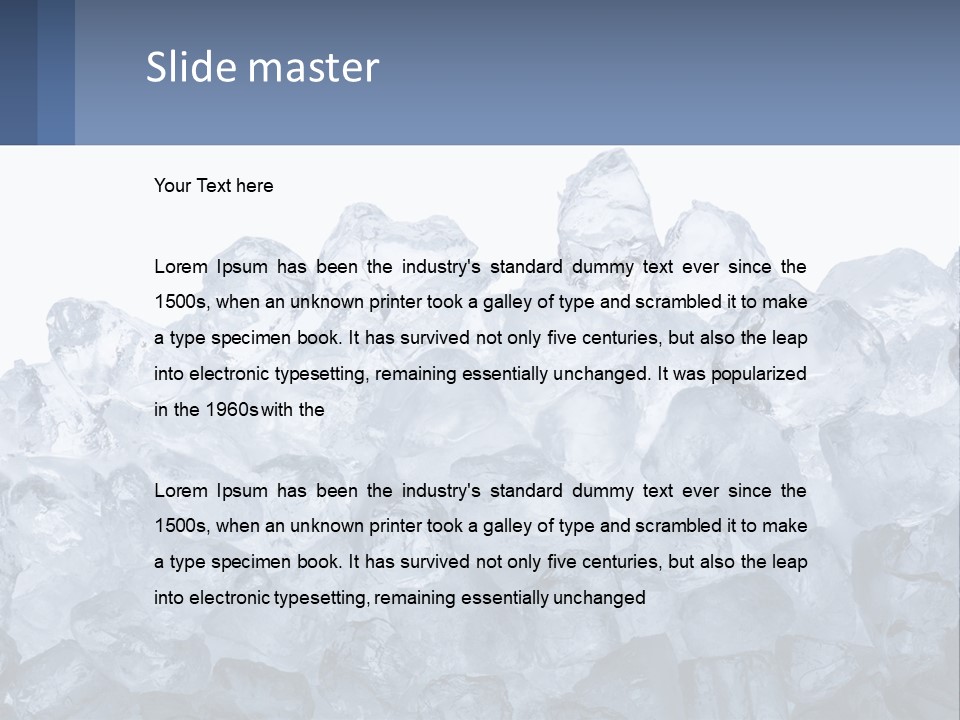 Supply Conditioner Air PowerPoint Template