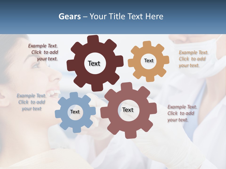 Cool Switch White PowerPoint Template