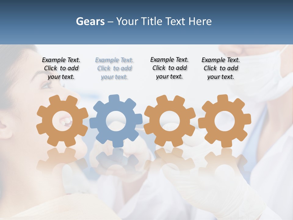 Cool Switch White PowerPoint Template