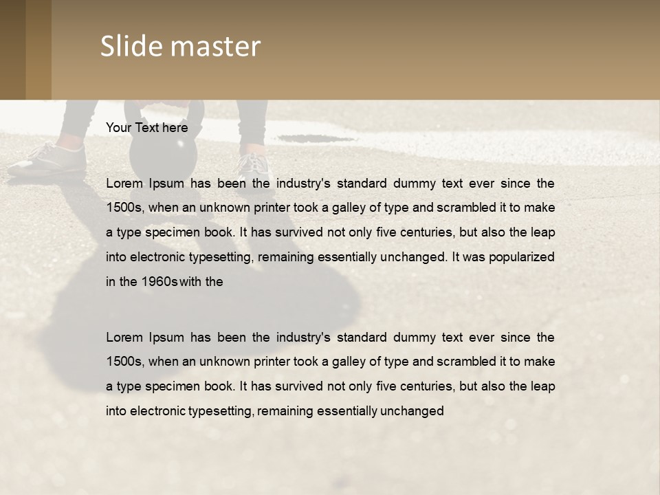 Conditioner Part Cool PowerPoint Template