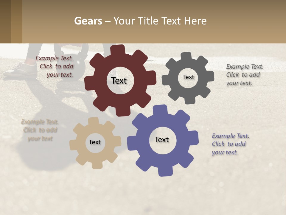 Conditioner Part Cool PowerPoint Template