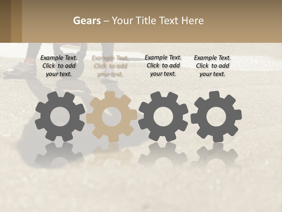 Conditioner Part Cool PowerPoint Template