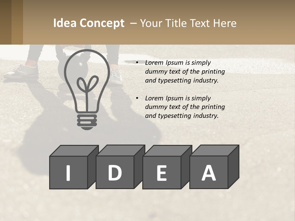 Conditioner Part Cool PowerPoint Template