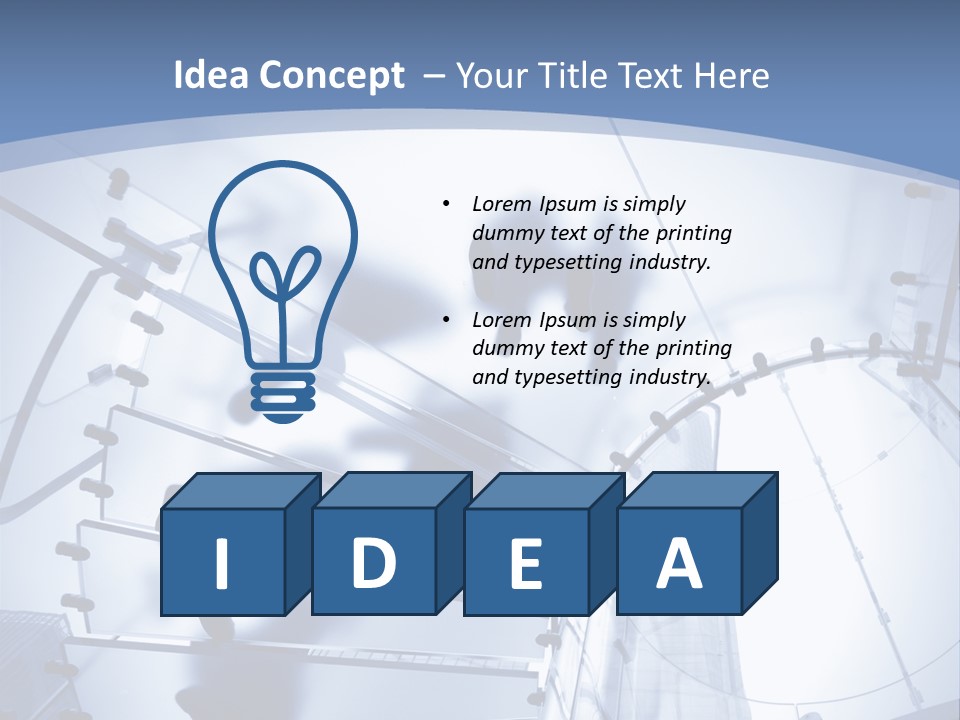Ventilation Home Energy PowerPoint Template