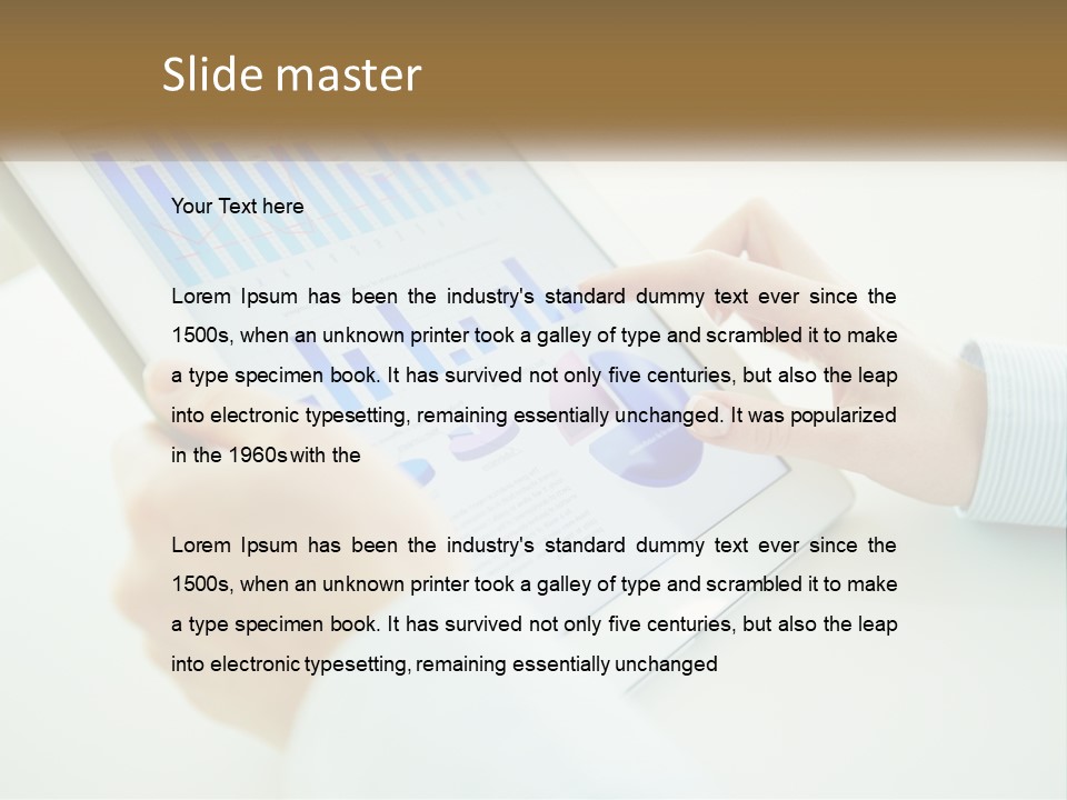 Equipment Conditioner Switch PowerPoint Template