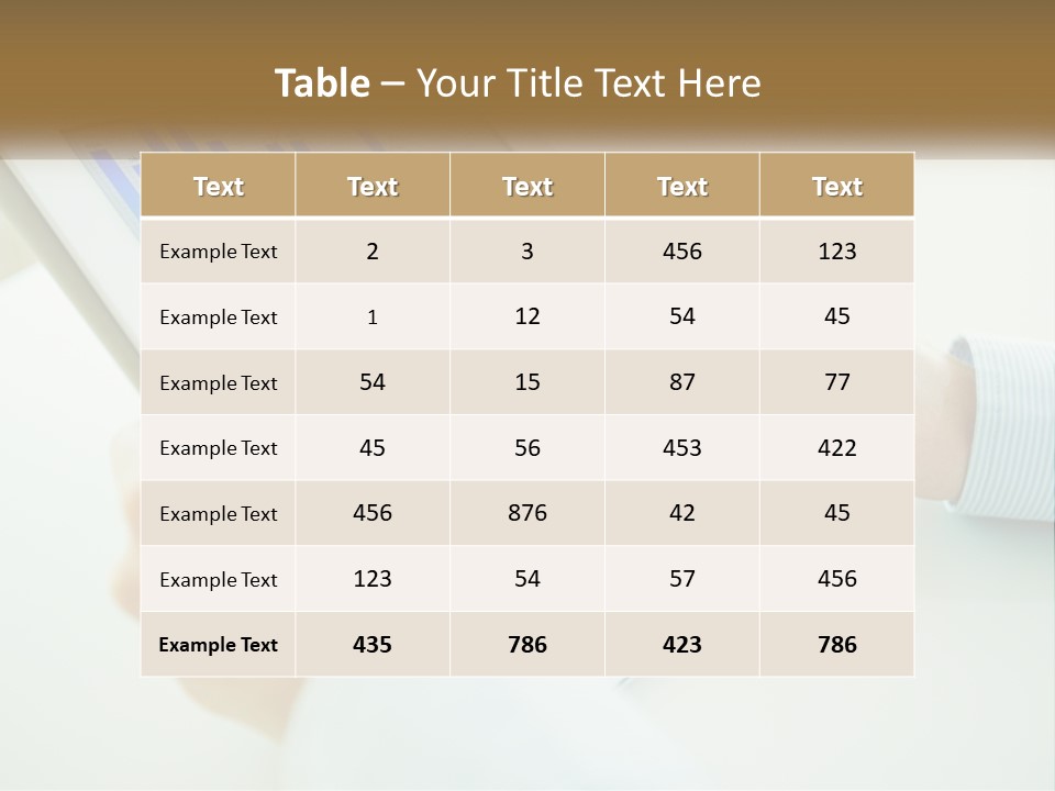 Equipment Conditioner Switch PowerPoint Template