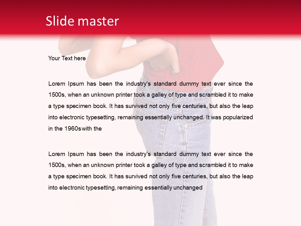 System Supply White PowerPoint Template