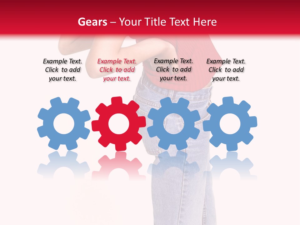 System Supply White PowerPoint Template