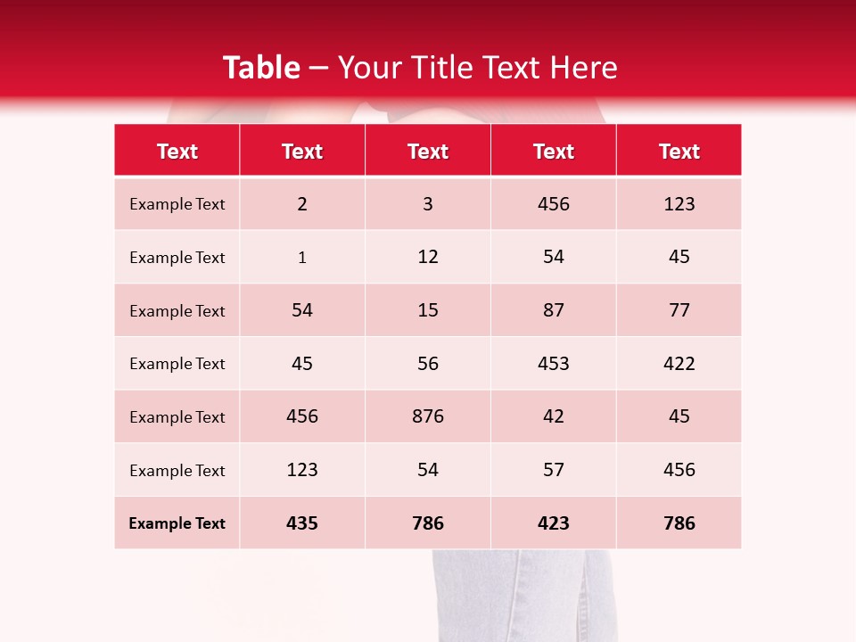 System Supply White PowerPoint Template