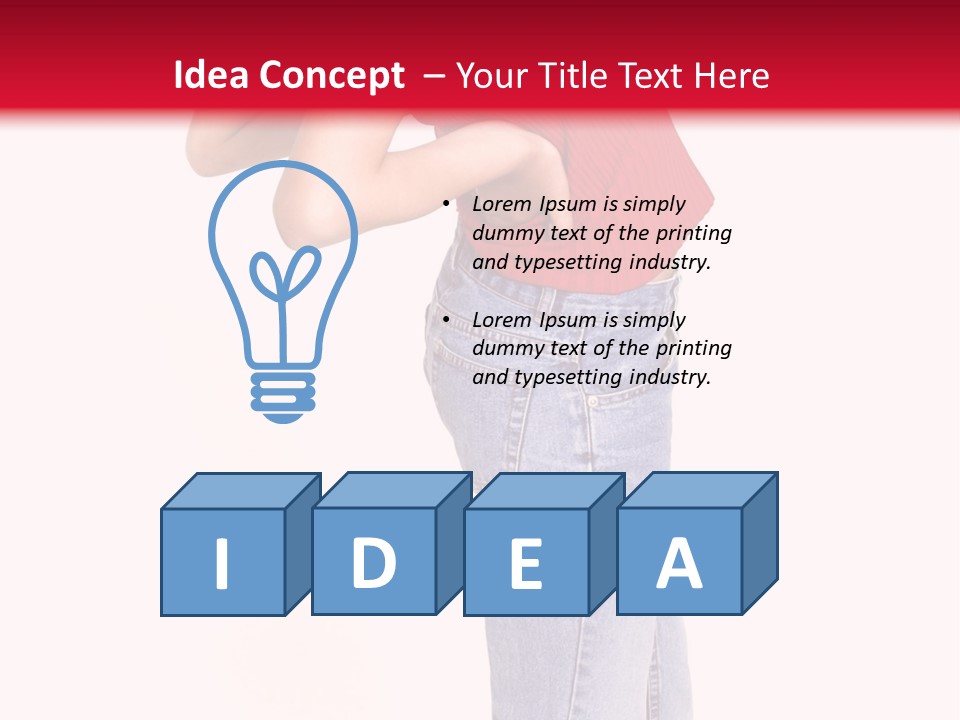 System Supply White PowerPoint Template