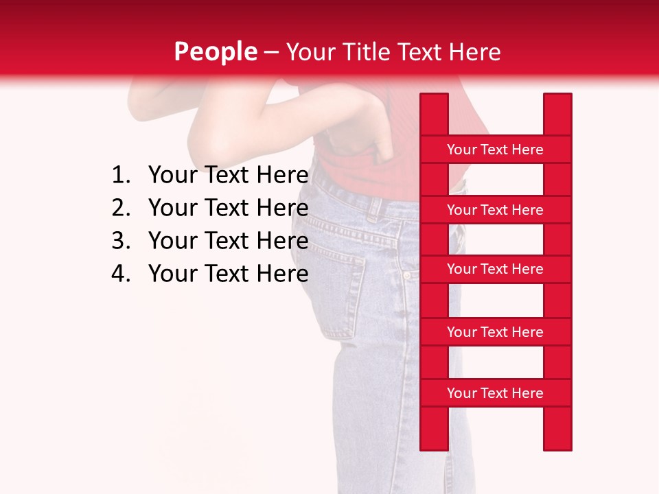 System Supply White PowerPoint Template