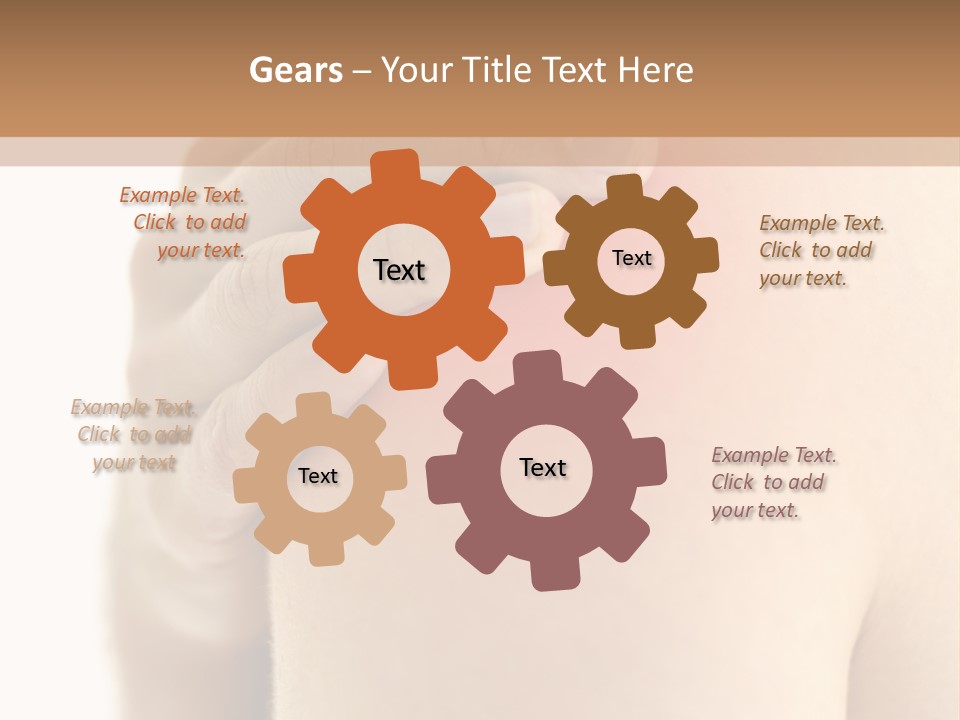 Supply Unit Remote PowerPoint Template