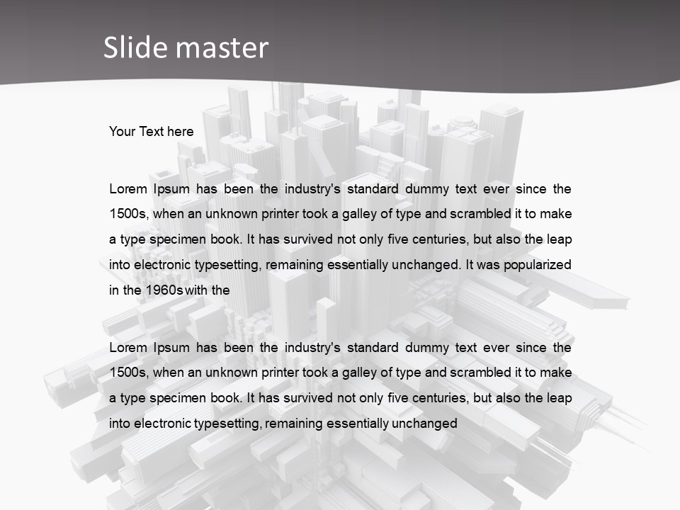 Unit Cool Switch PowerPoint Template