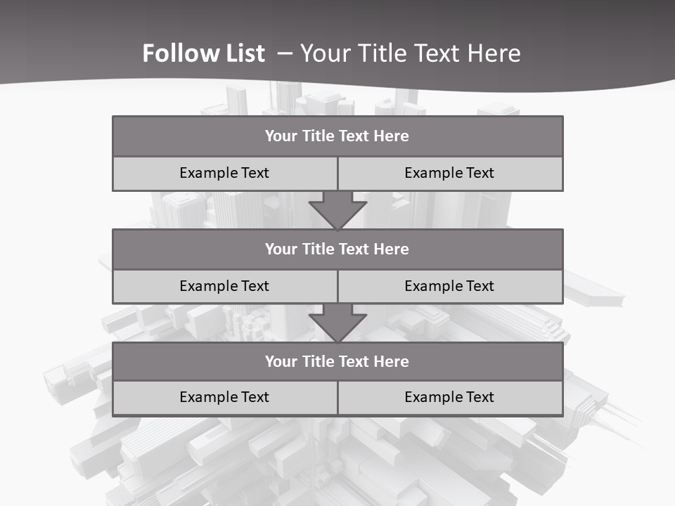 Unit Cool Switch PowerPoint Template