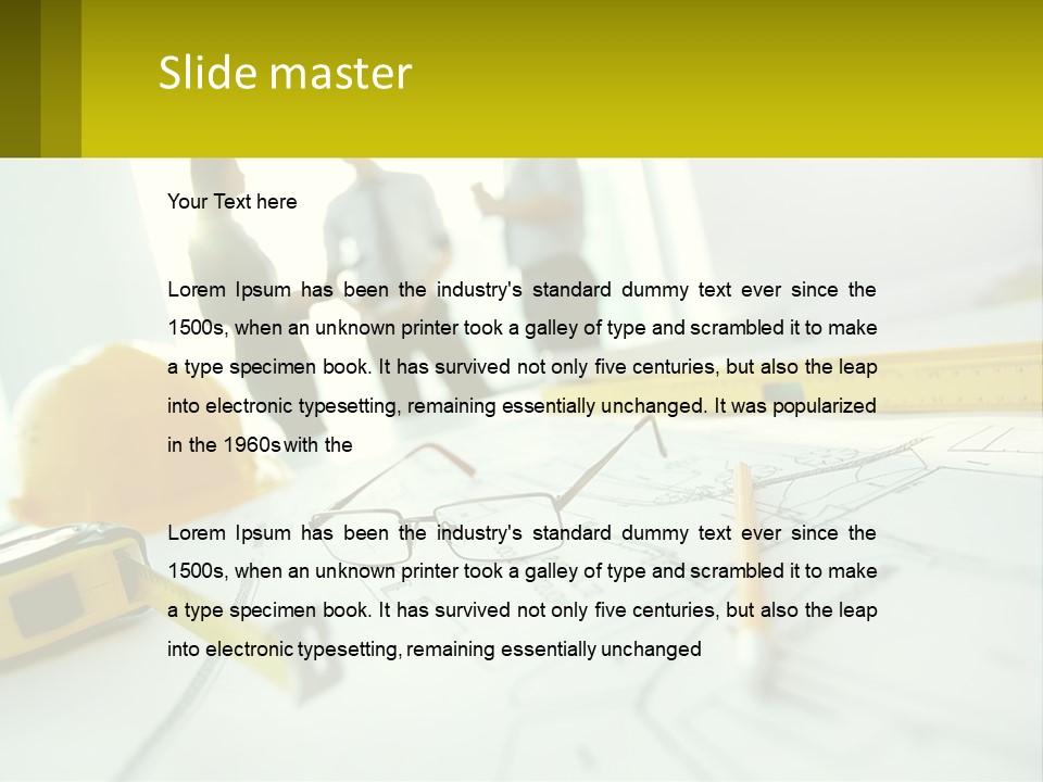 Unit House Ventilation PowerPoint Template