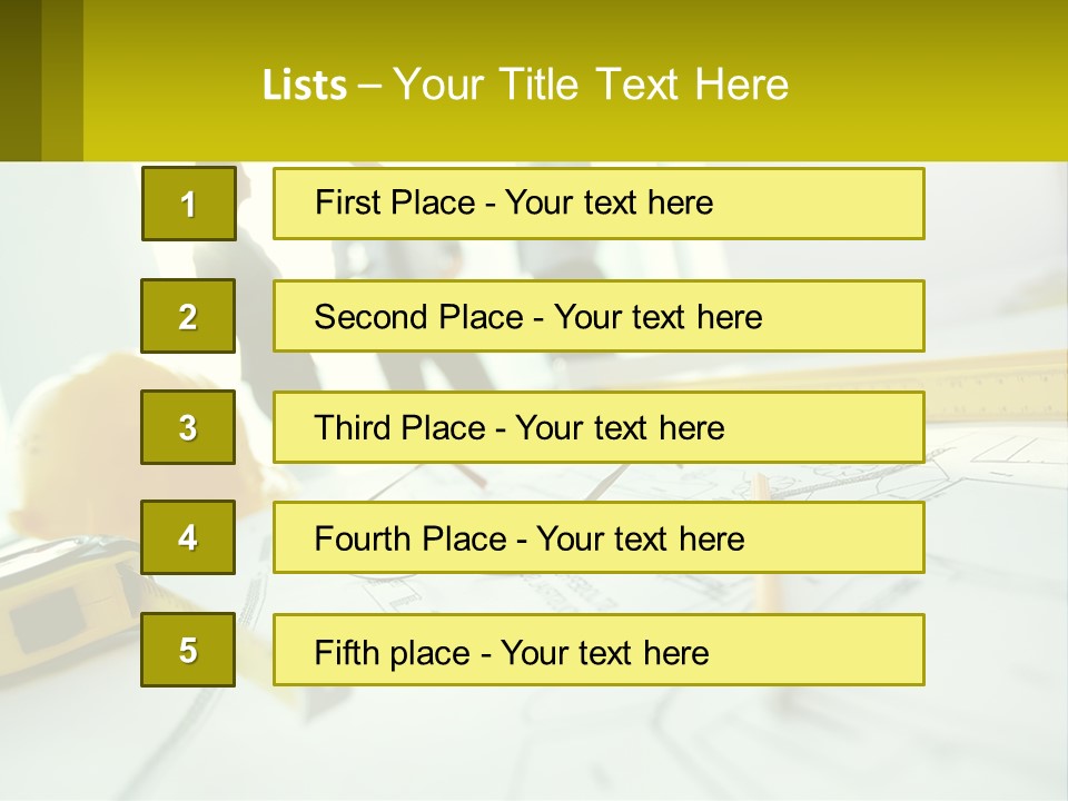 Unit House Ventilation PowerPoint Template