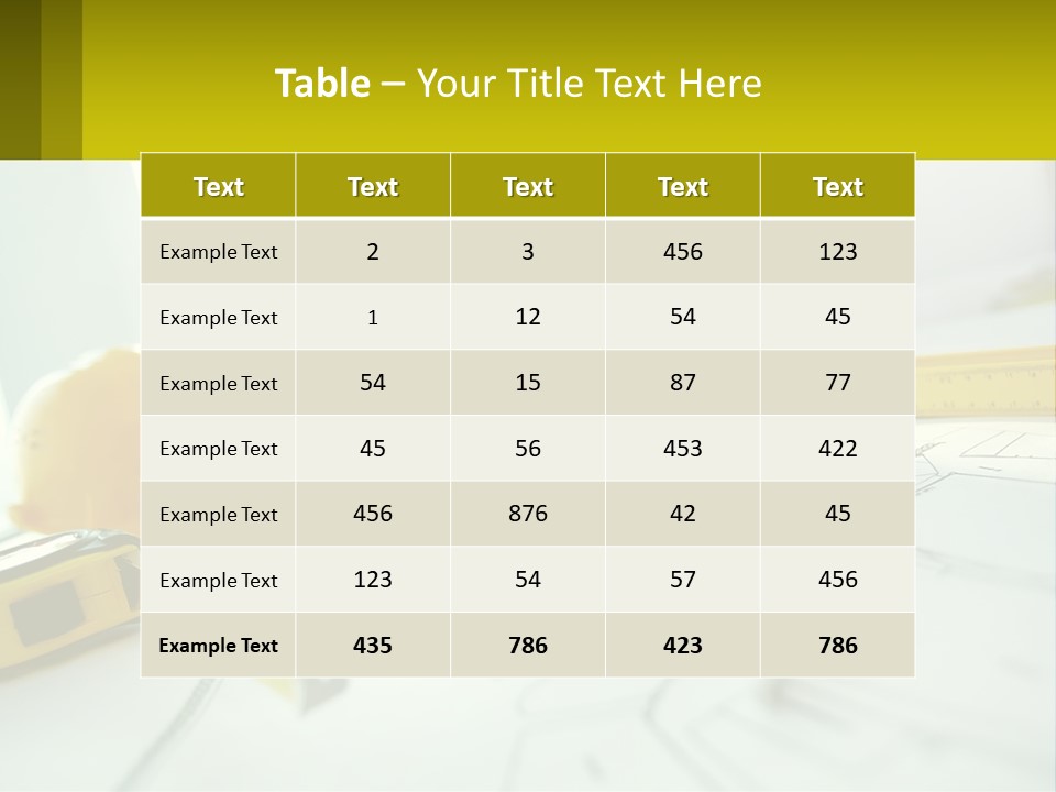Unit House Ventilation PowerPoint Template