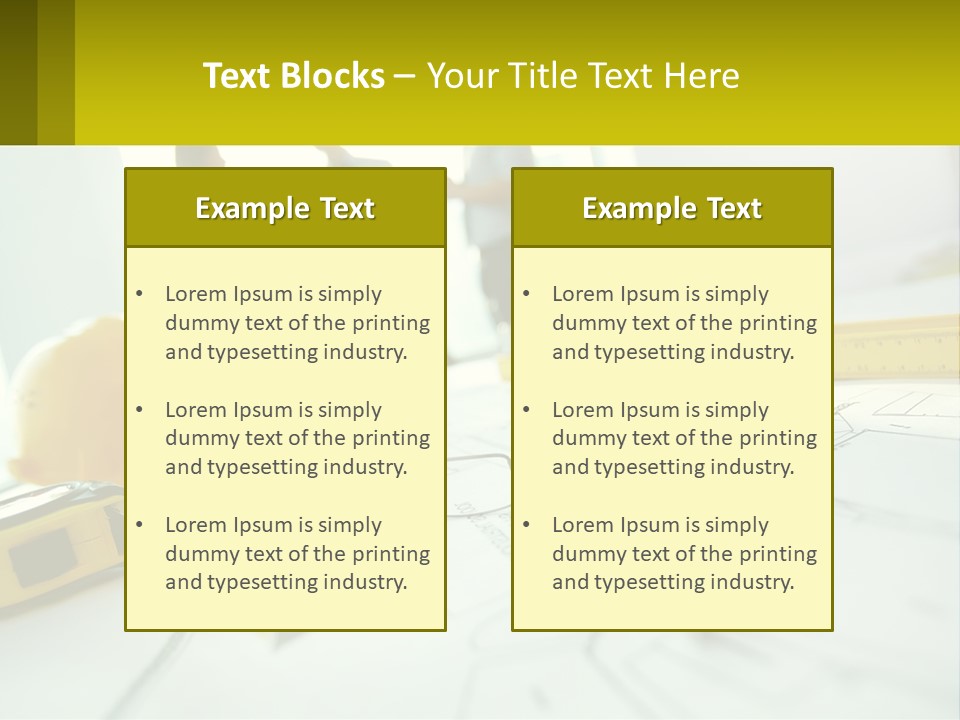 Unit House Ventilation PowerPoint Template