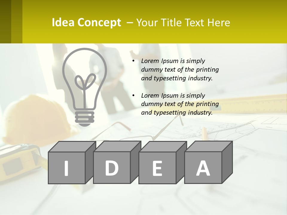 Unit House Ventilation PowerPoint Template