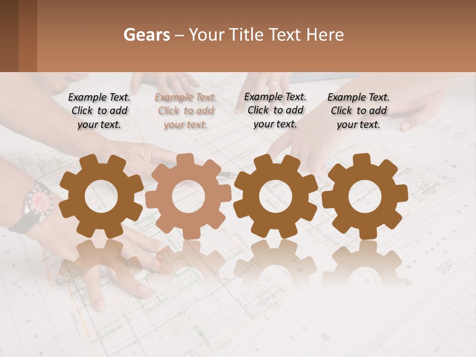 Ventilation White Cooling PowerPoint Template