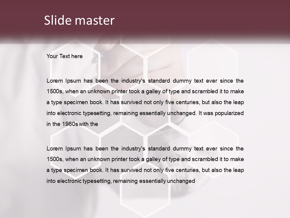 Electric Energy House PowerPoint Template