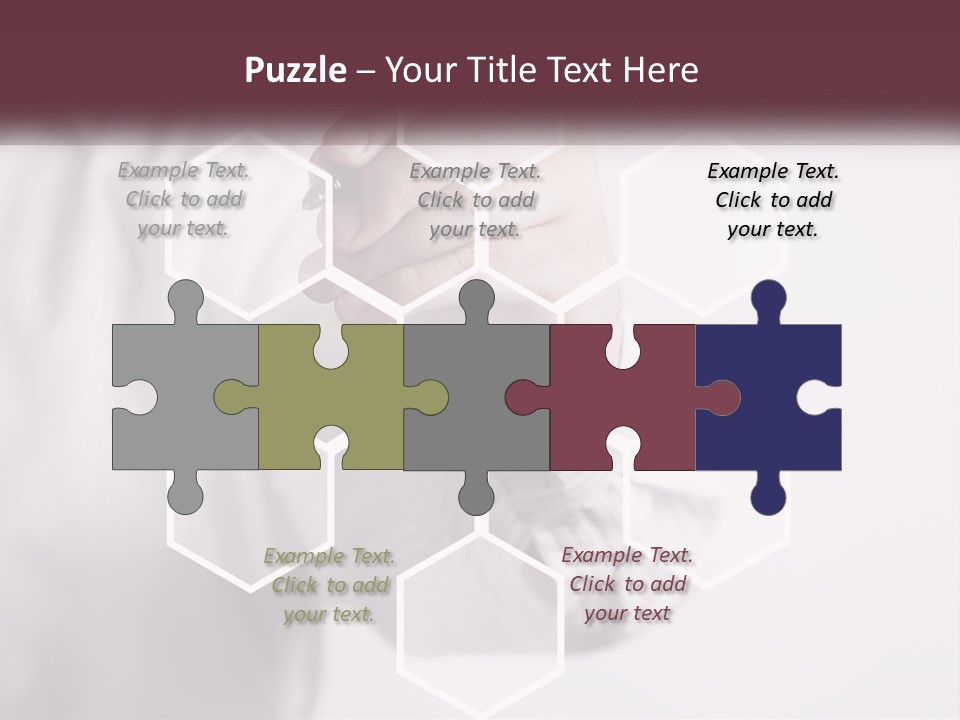 Electric Energy House PowerPoint Template