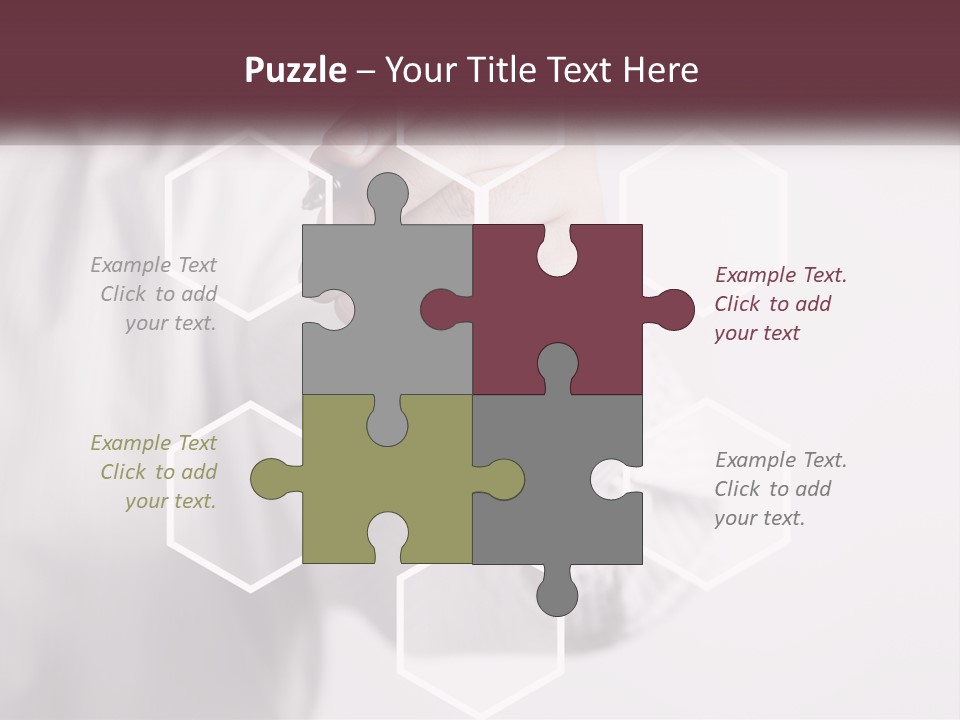 Electric Energy House PowerPoint Template