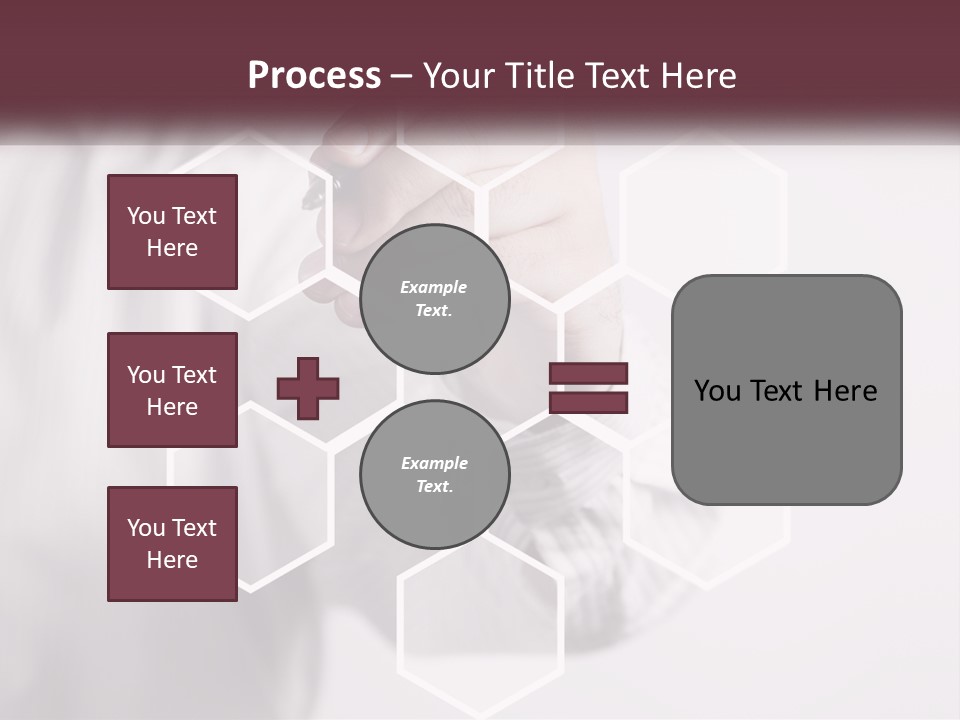 Electric Energy House PowerPoint Template