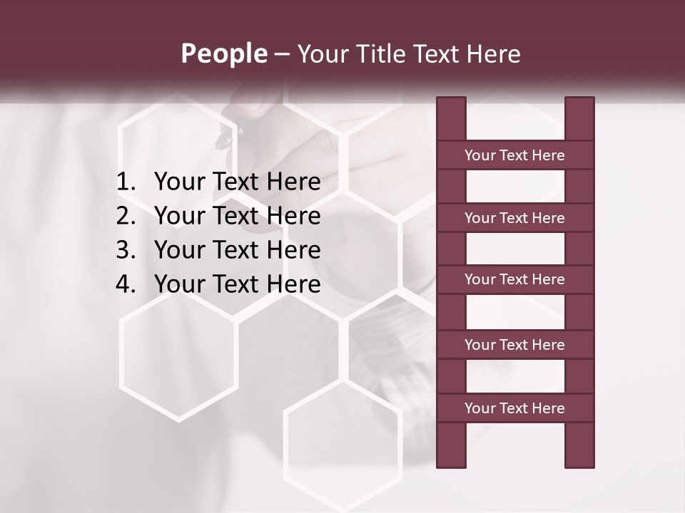 Electric Energy House PowerPoint Template