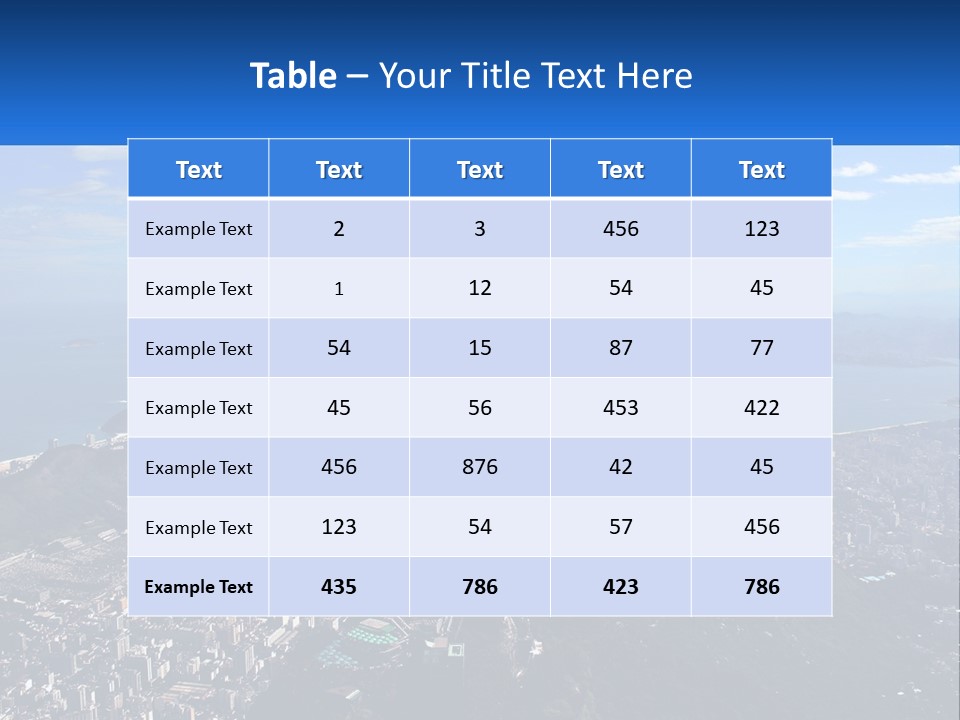 Cold Technology Conditioner PowerPoint Template
