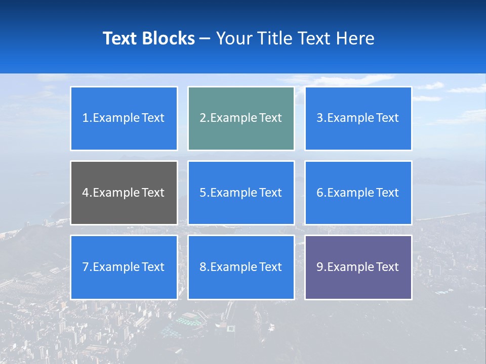 Cold Technology Conditioner PowerPoint Template