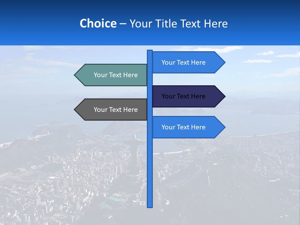 Cold Technology Conditioner PowerPoint Template