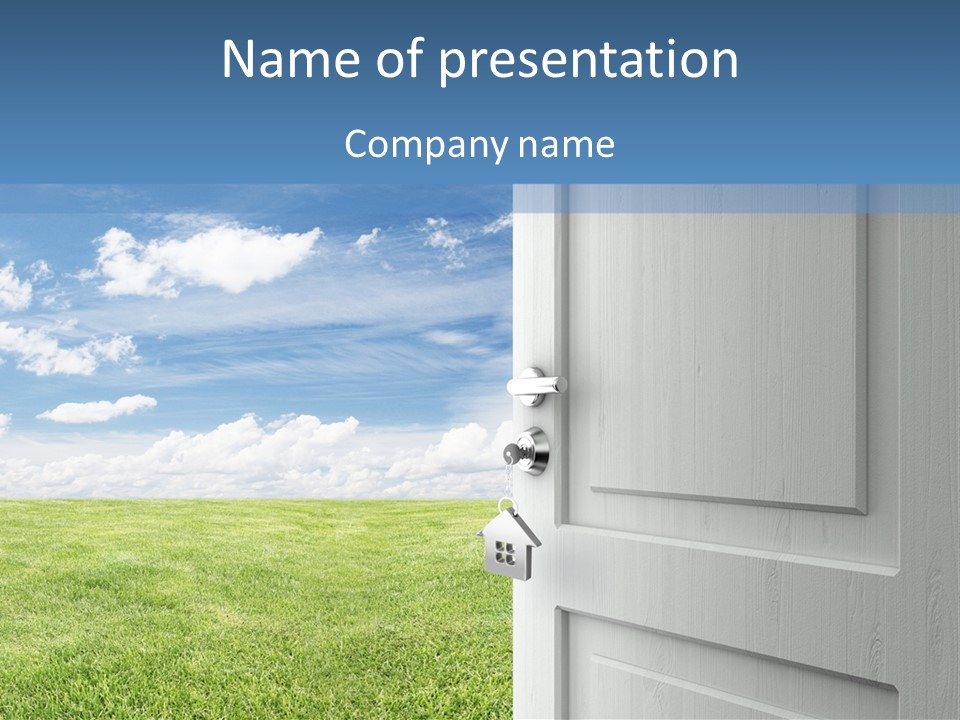 Electricity Air Home PowerPoint Template