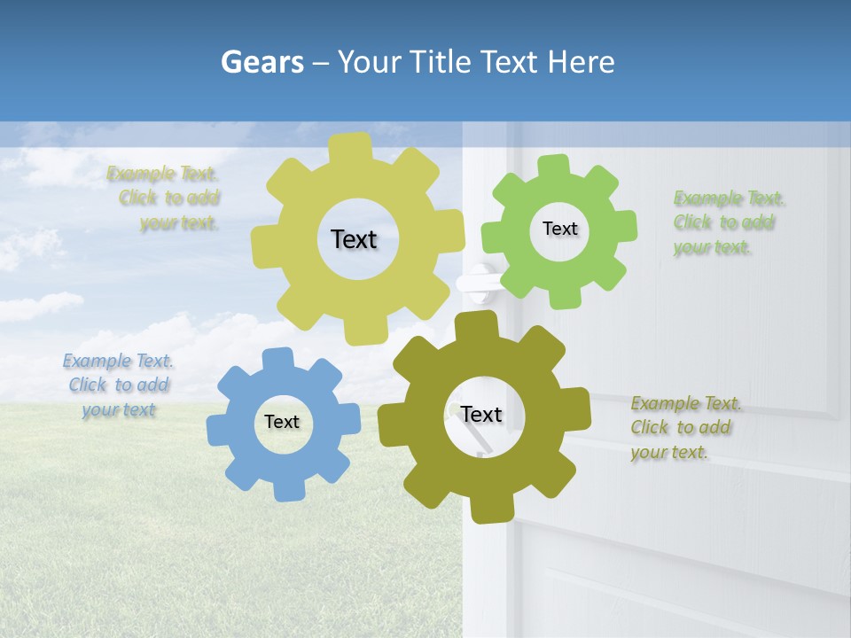 Electricity Air Home PowerPoint Template