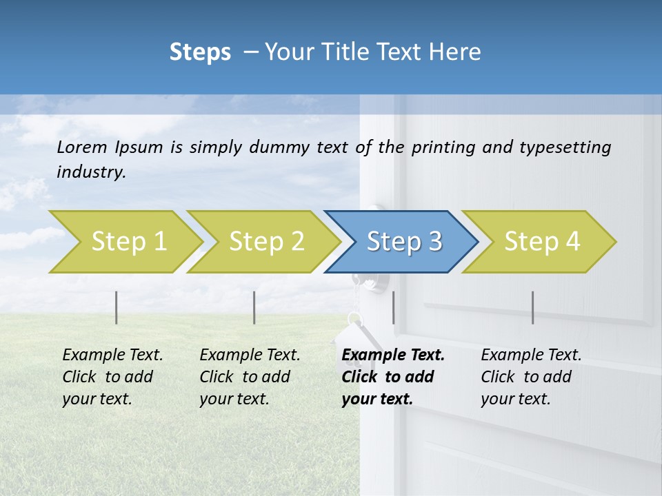 Electricity Air Home PowerPoint Template