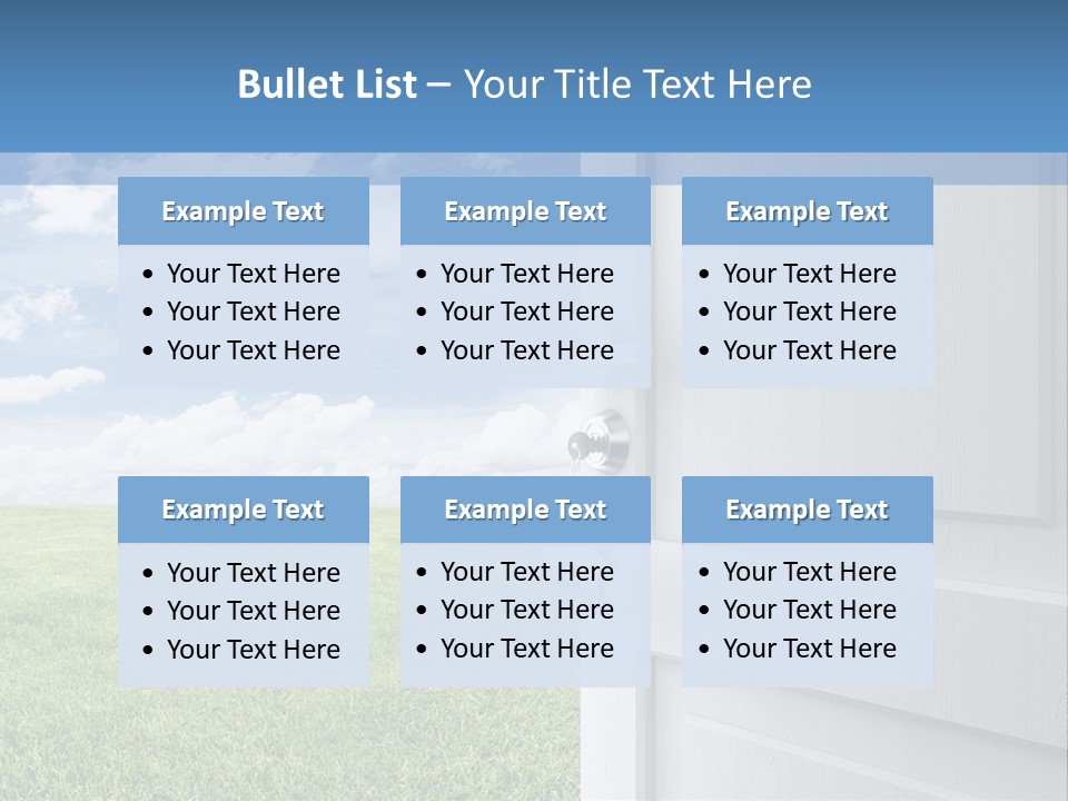 Electricity Air Home PowerPoint Template