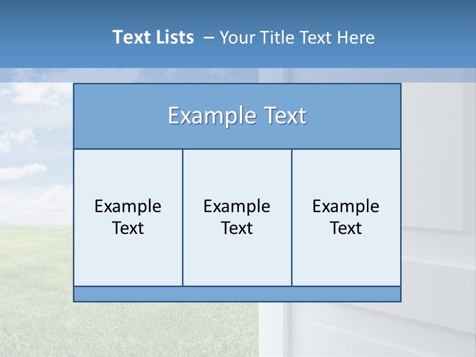 Electricity Air Home PowerPoint Template